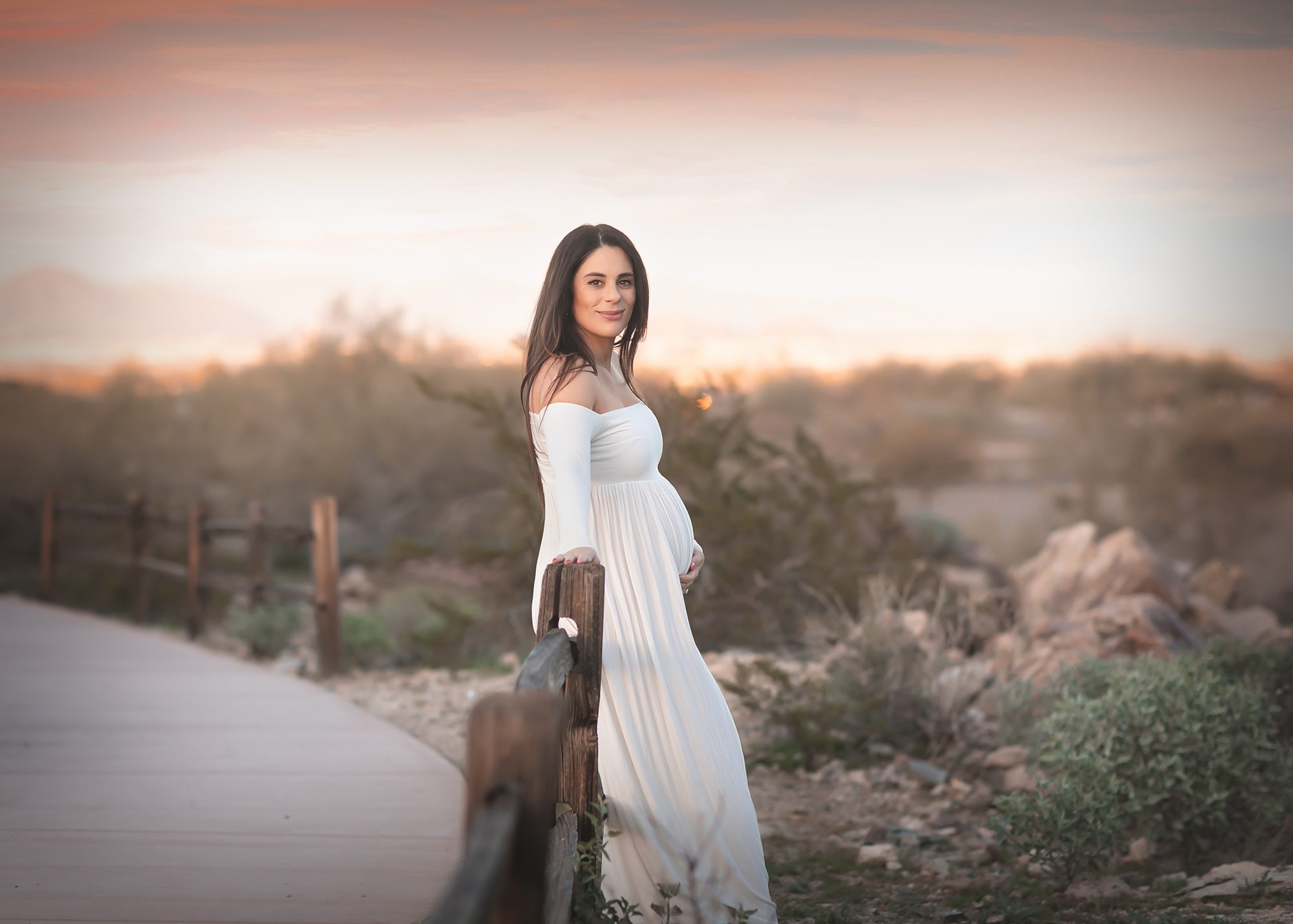 phoenix maternity photography, south mountain maternity portraits