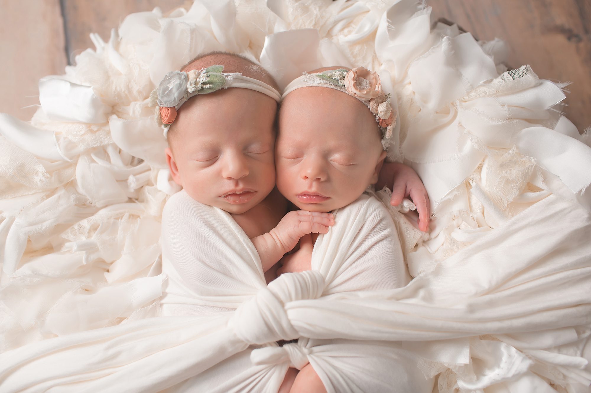 phoenix newborn twin photography