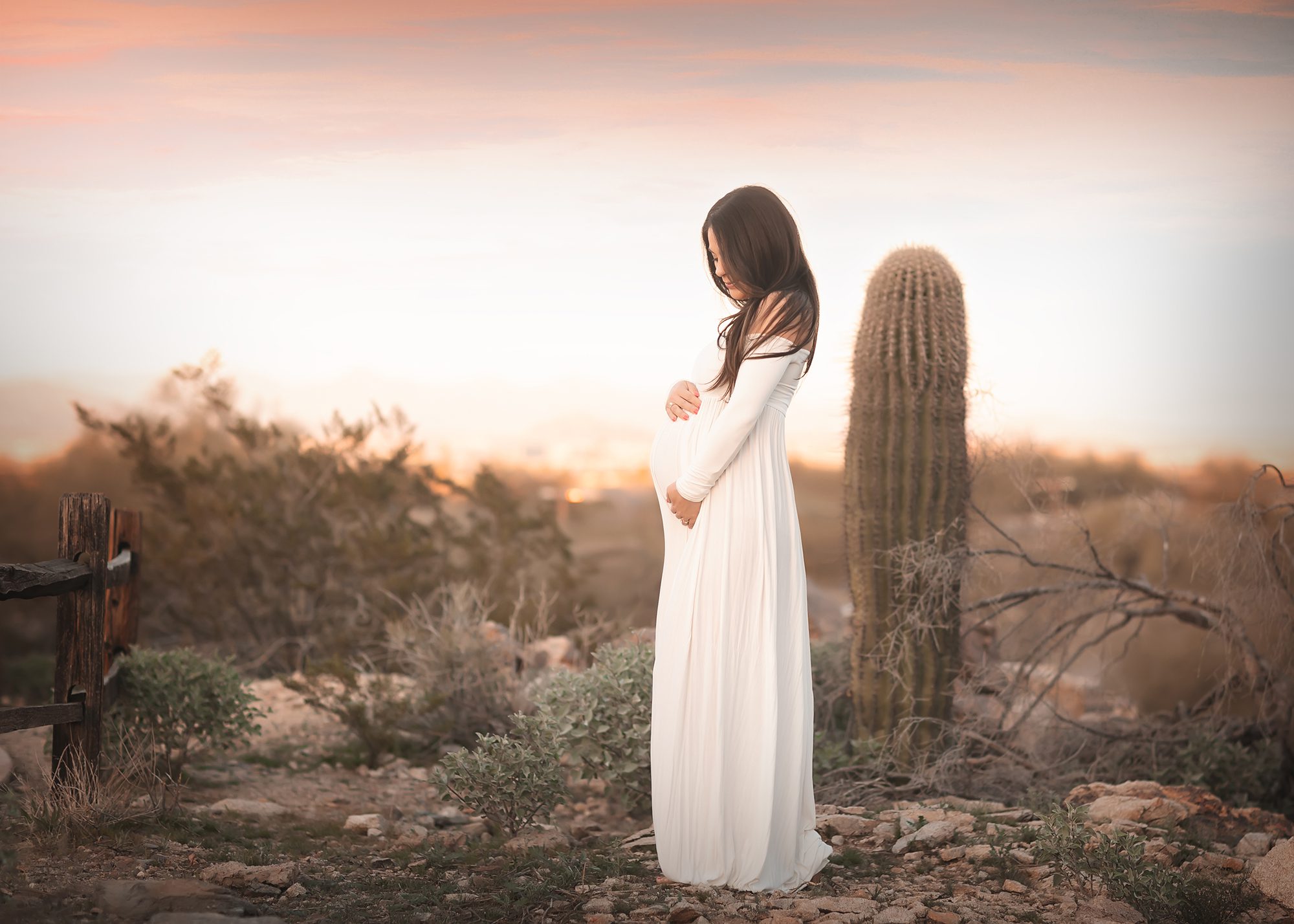 phoenix maternity photography, south mountain maternity