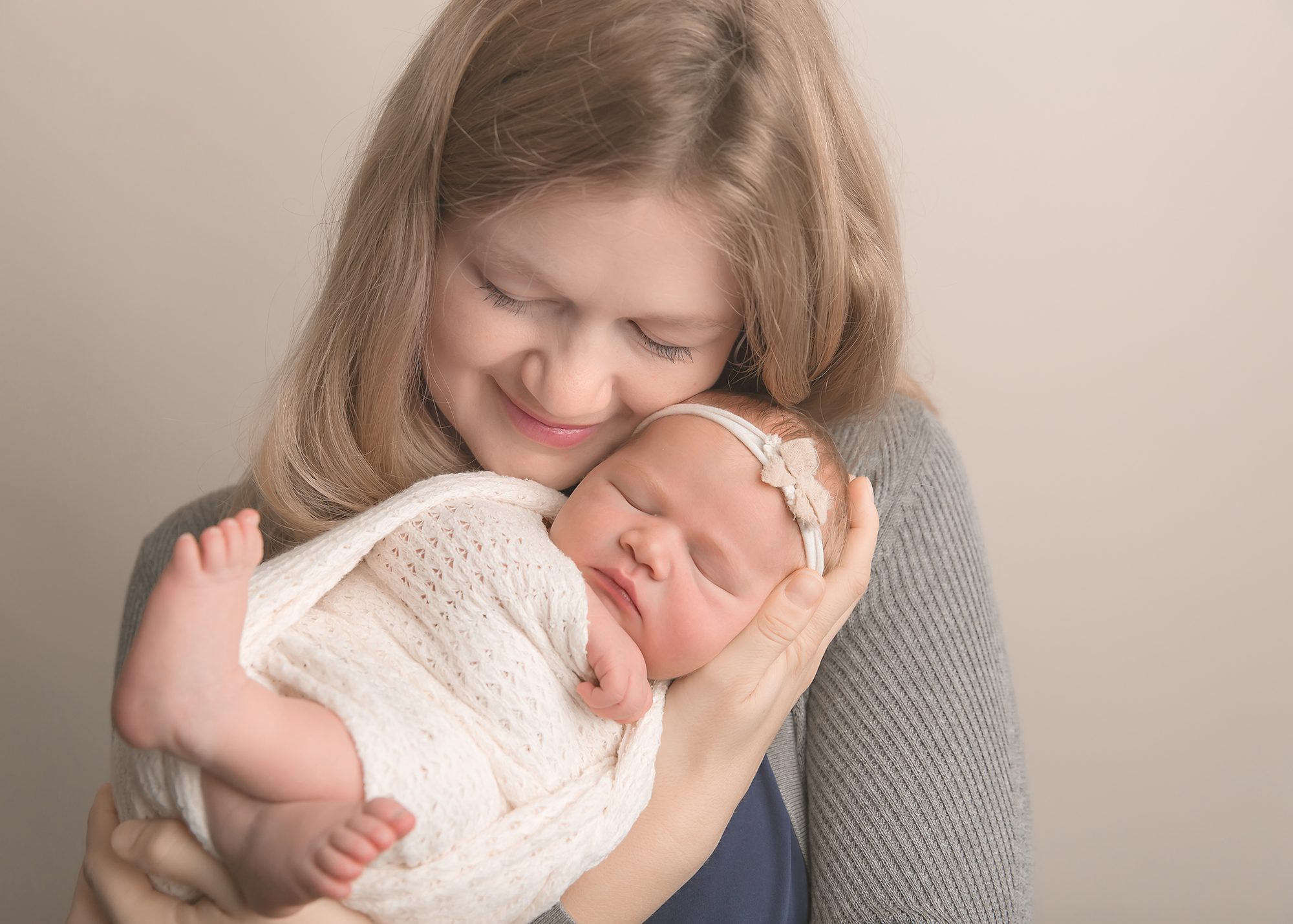 baby girl - northern virginia newborn photographer 