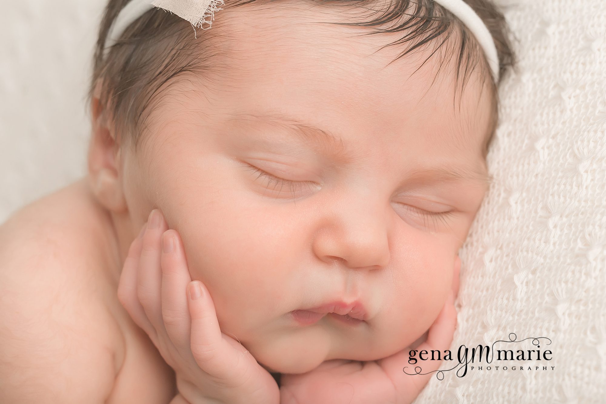sweet baby cheeks {arlington newborn photographer}
