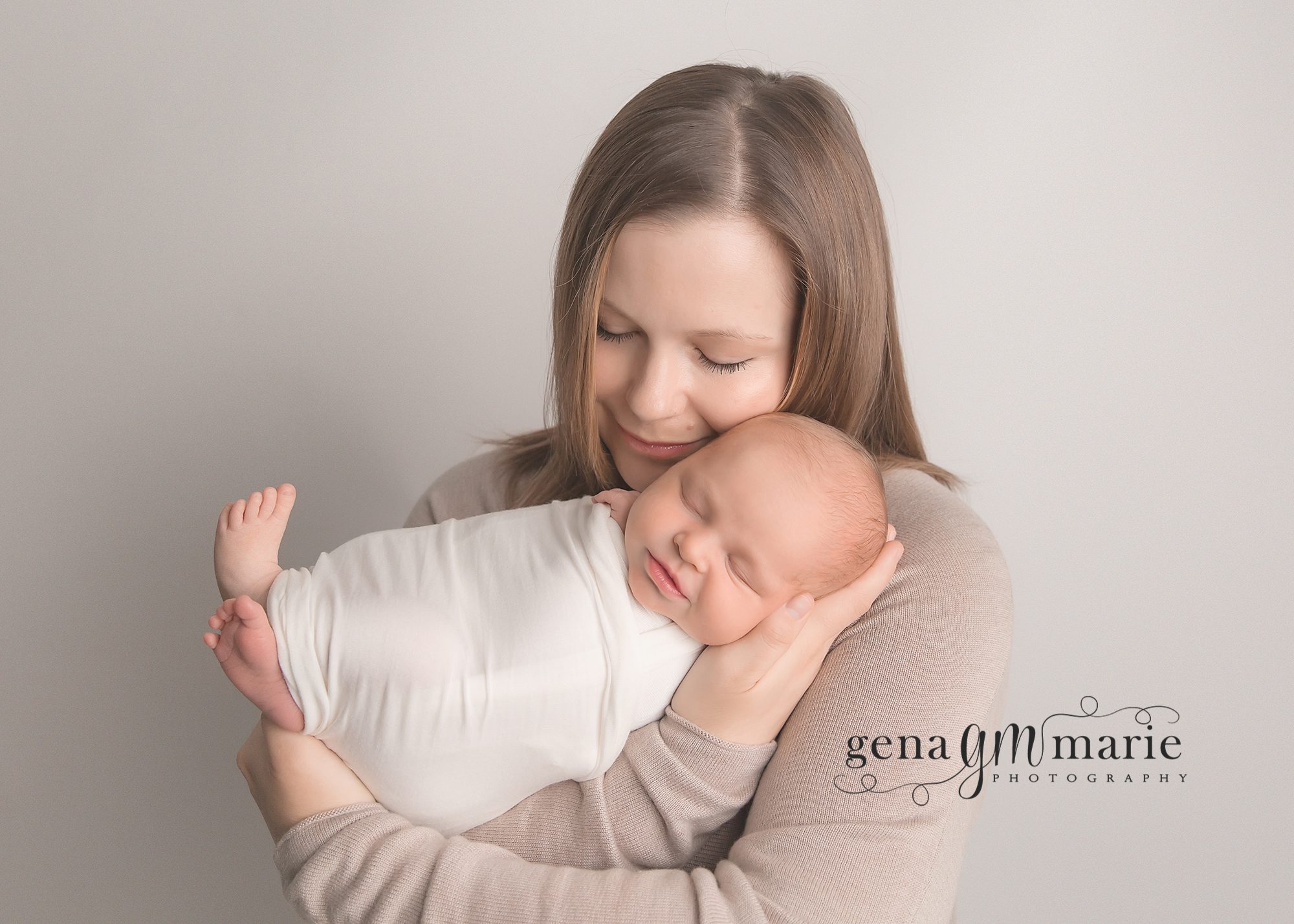 first baby girl dc newborn photography