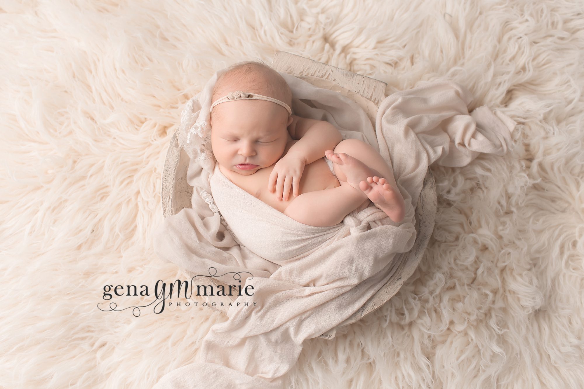 first baby girl dc newborn photography