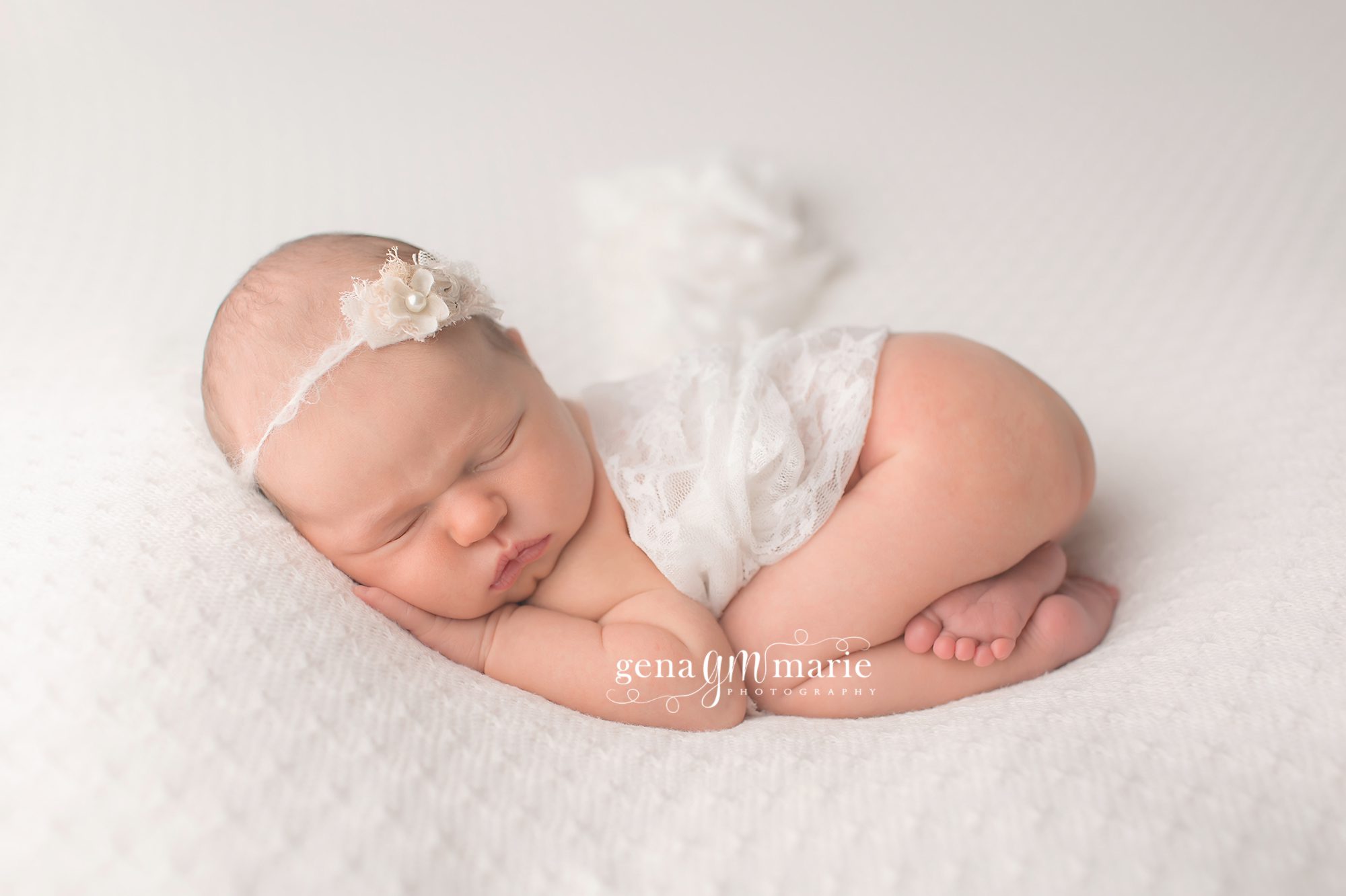sweet newborn daughter