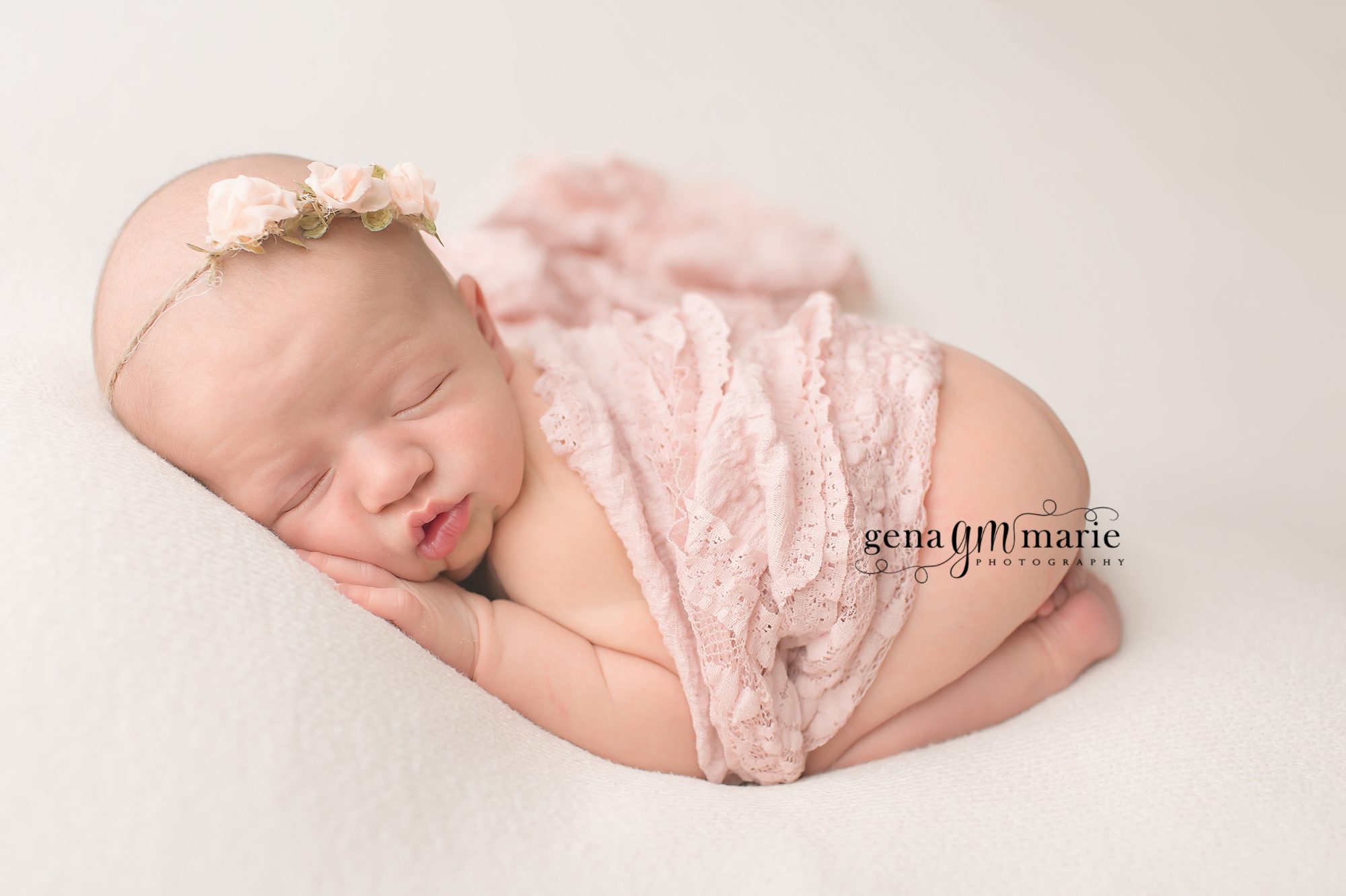 beautiful newborn girl { dc newborn photographer }