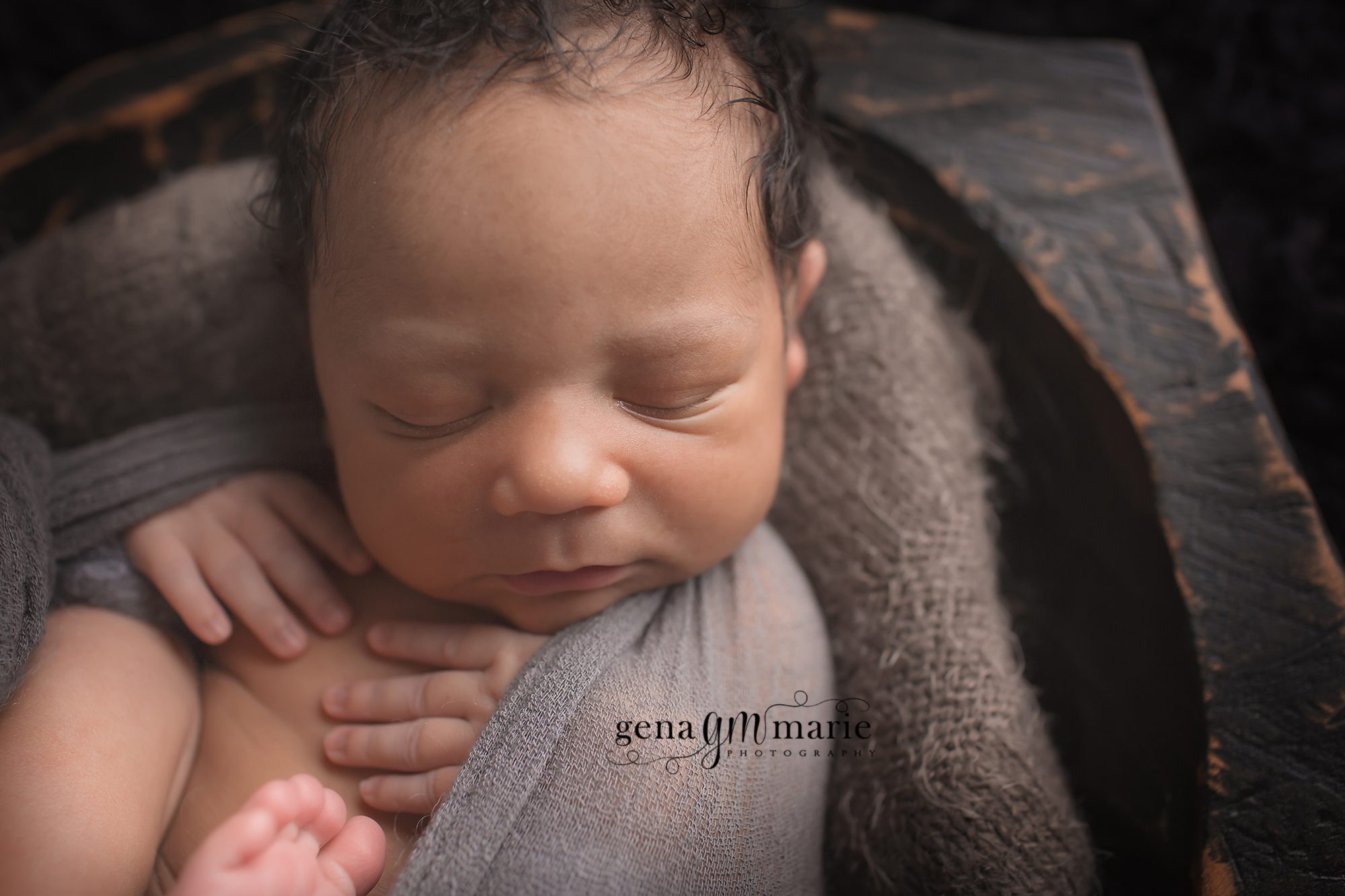beautiful newborn boy - dc newborn photographer 
